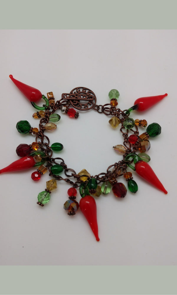 Chili Pepper Bracelet